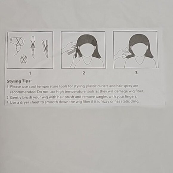 Hyde and Eek Adult Premium Curly Diva Wig OSFM White - Picture 8 of 15